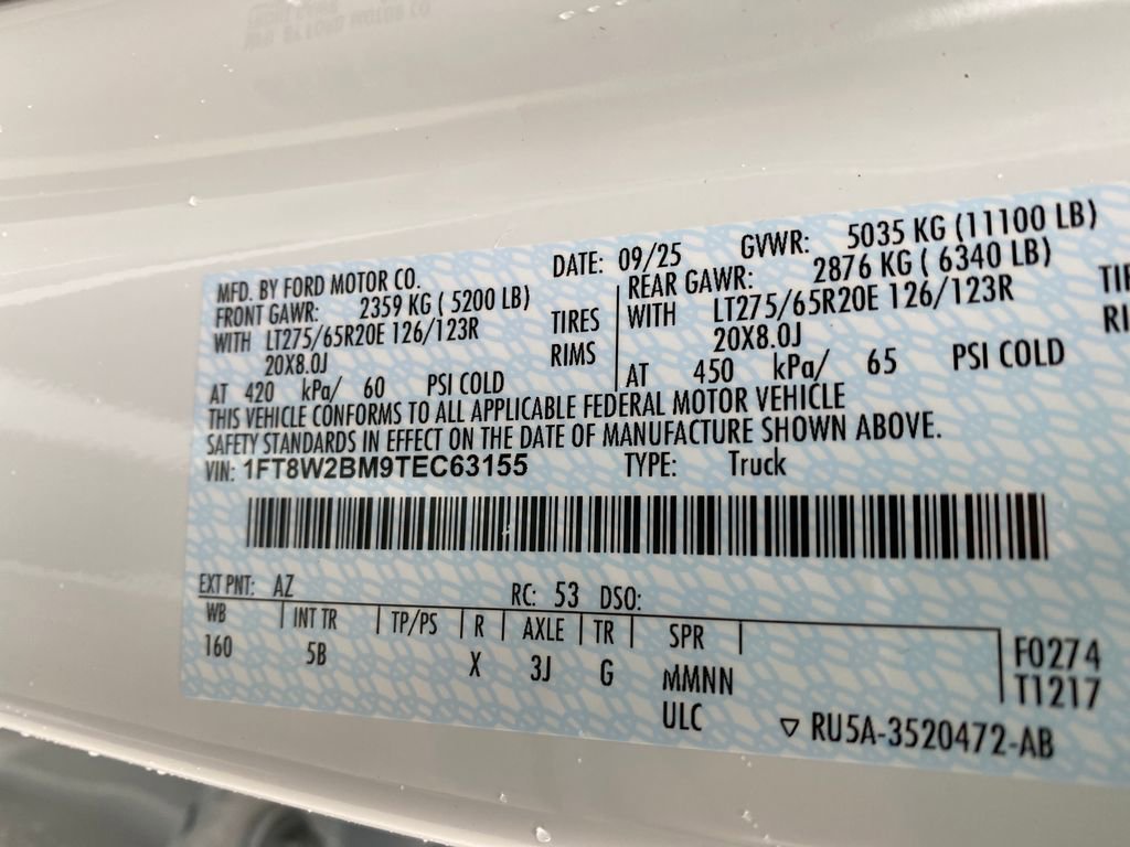 New 2026 Ford F250 Lariat w/ Lariat Ultimate Package image 28