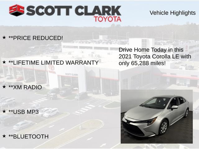 Used 2021 Toyota Corolla LE FWD image 12