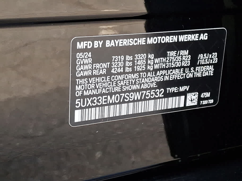 Used 2025 BMW X7 M60i AWD/4WD image 16