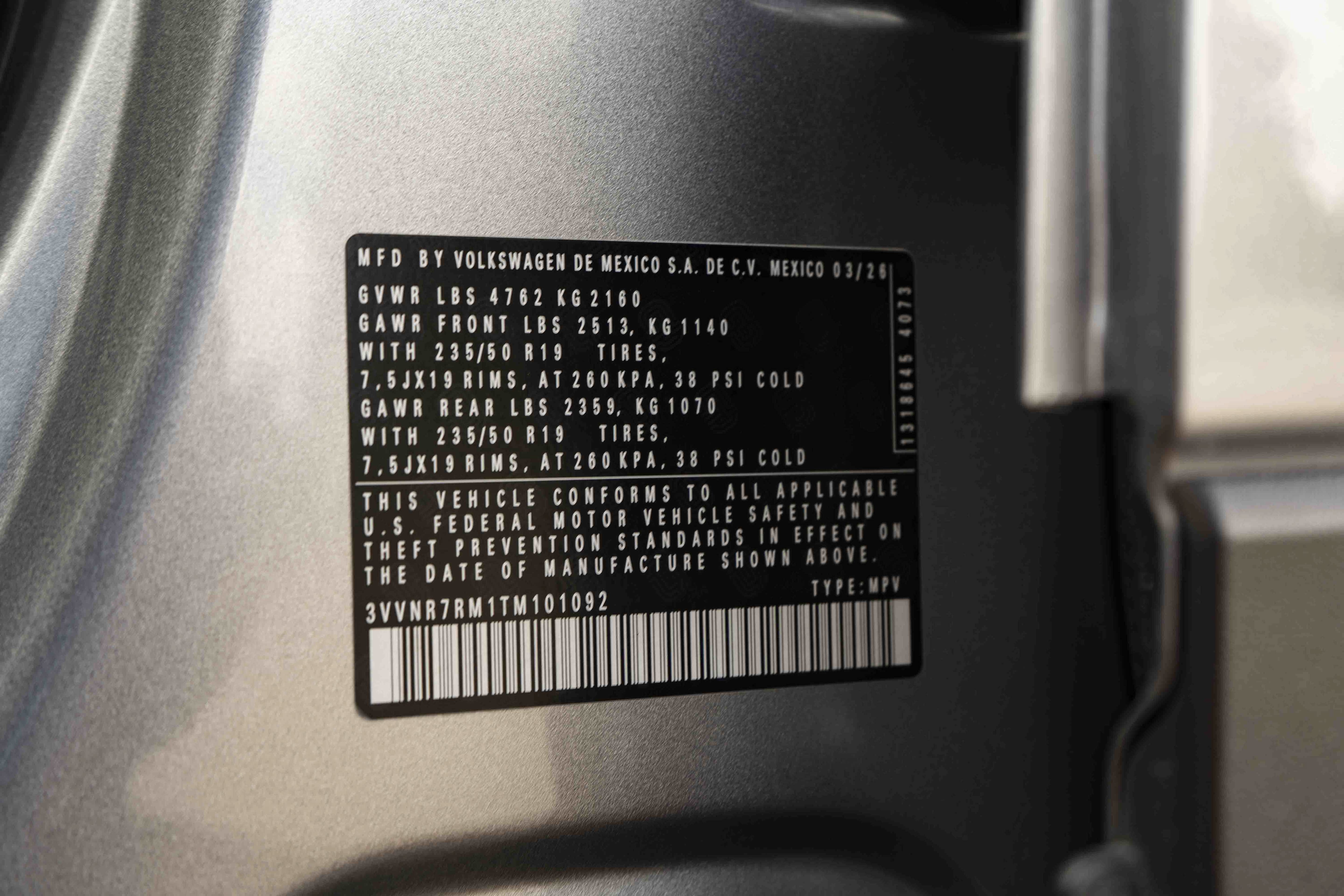 Certified 2026 Volkswagen Tiguan SE FWD image 40