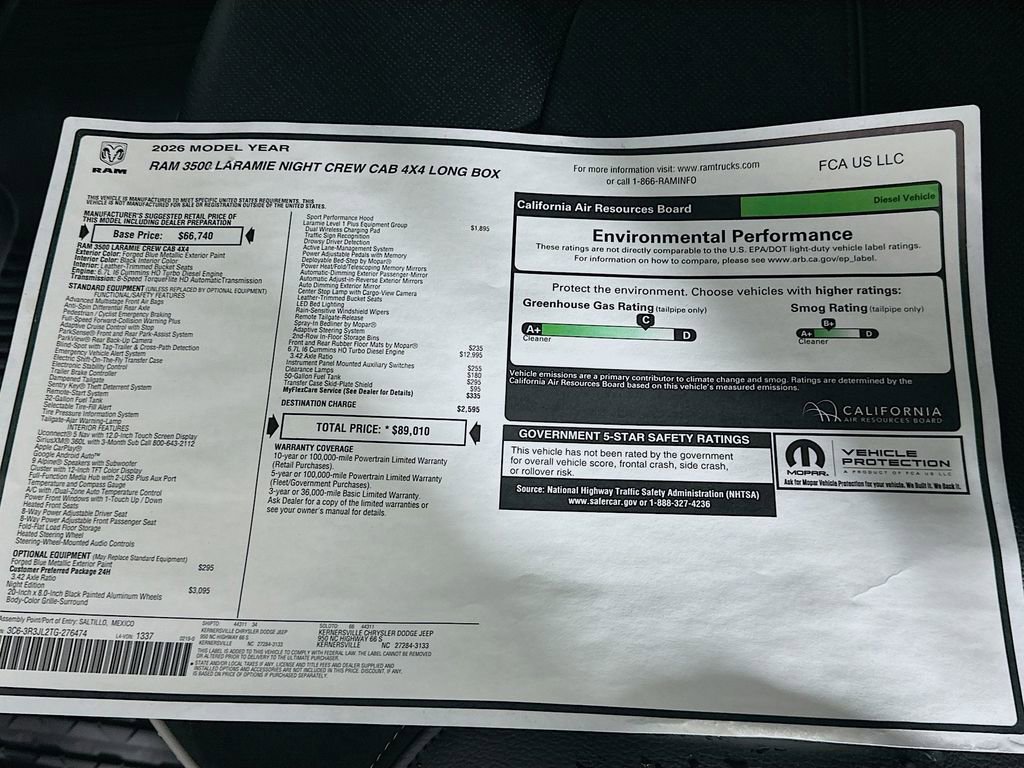 New 2026 RAM 3500 Laramie image 21