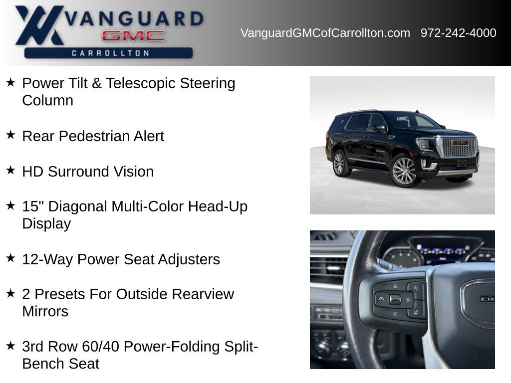 Used 2021 GMC Yukon Denali w/ LPO, Illumination Package AWD/4WD image 18