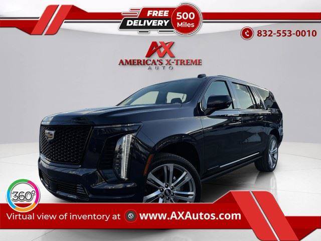 Used 2025 Cadillac Escalade ESV Sport w/ Touring Package AWD/4WD video 1