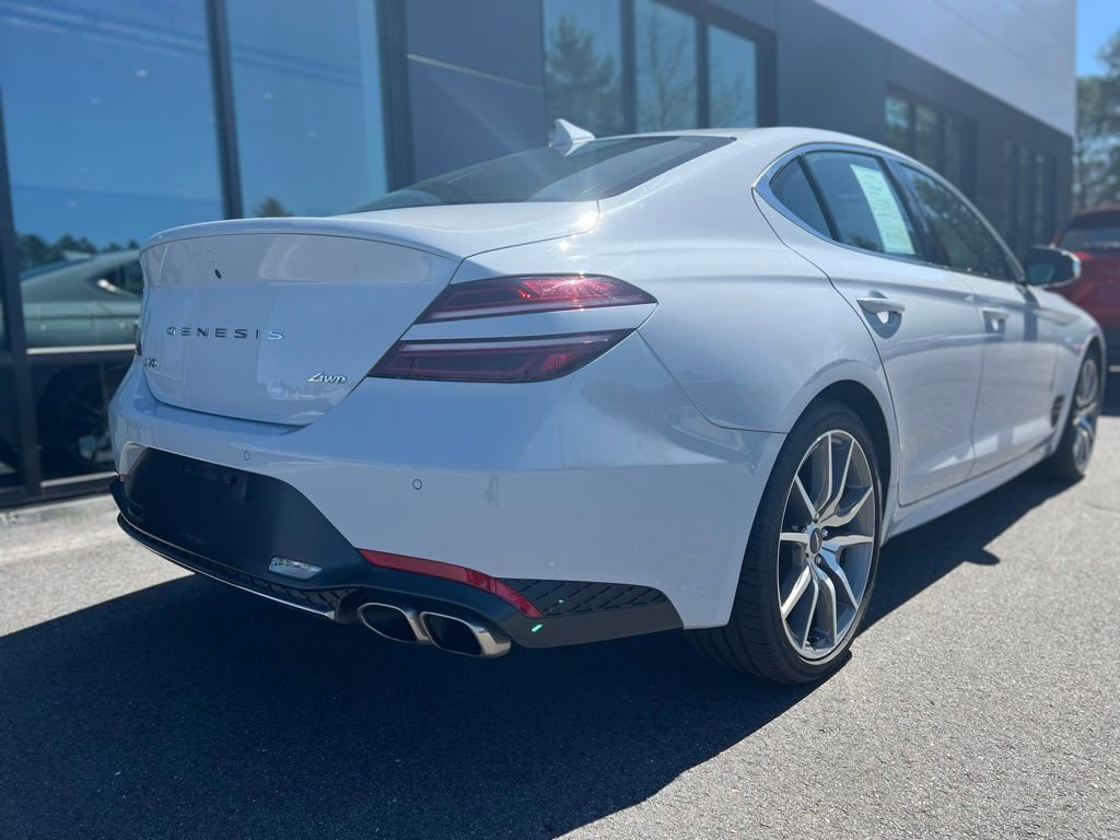 Used 2022 Genesis G70 2.0T w/ Prestige Package AWD/4WD image 3
