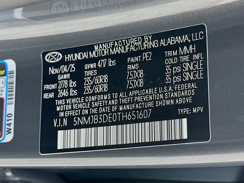 Certified 2026 Hyundai Tucson SEL FWD image 31