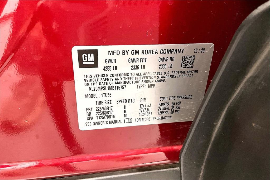 Used 2021 Chevrolet TrailBlazer LT w/ Convenience Package FWD image 40