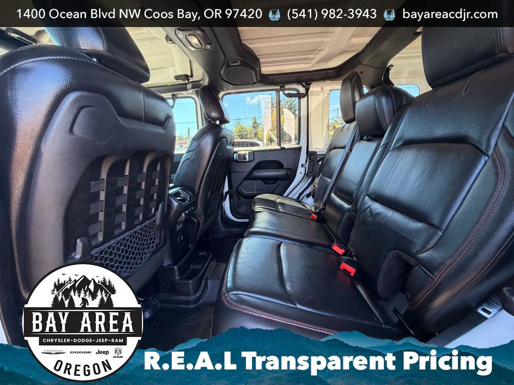 Used 2018 Jeep Wrangler Unlimited Rubicon w/ Steel Bumper Group AWD/4WD image 22