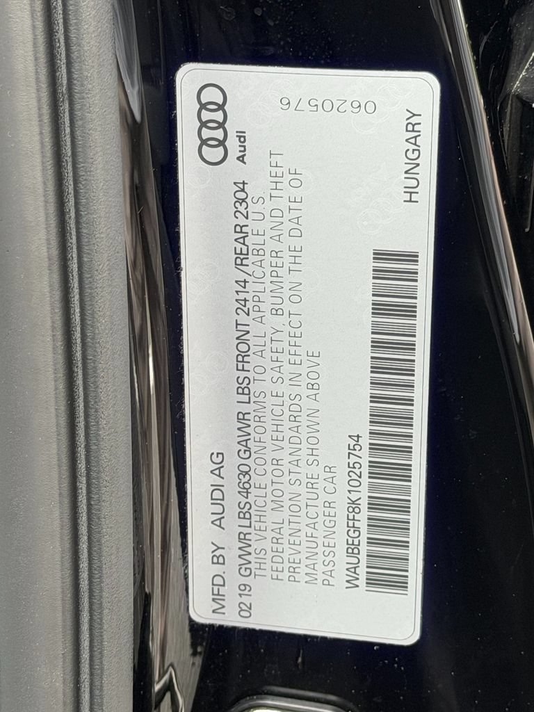 Used 2019 Audi A3 2.0T Premium w/ Convenience Package AWD/4WD image 9