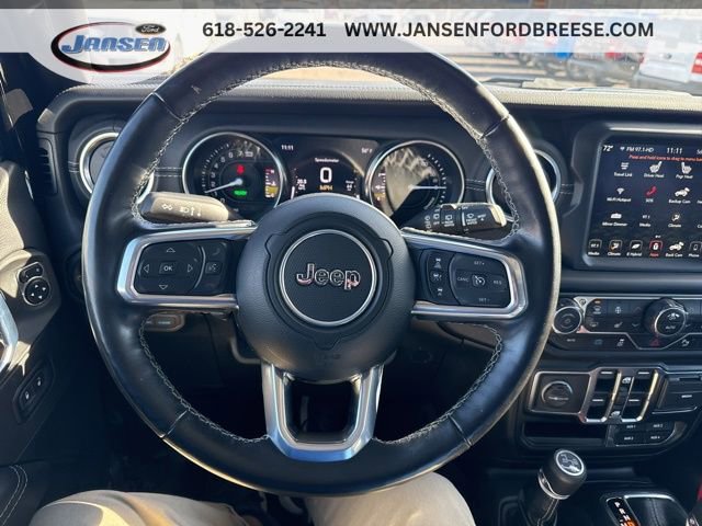 Used 2021 Jeep Wrangler Unlimited Sahara 4xe w/ Cold Weather Group image 16