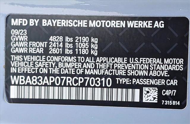 Certified 2024 BMW M440i Coupe w/ Premium Package RWD image 25