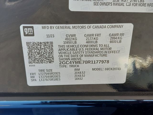 Used 2024 Chevrolet Silverado 2500 Custom w/ Custom Value Package image 37