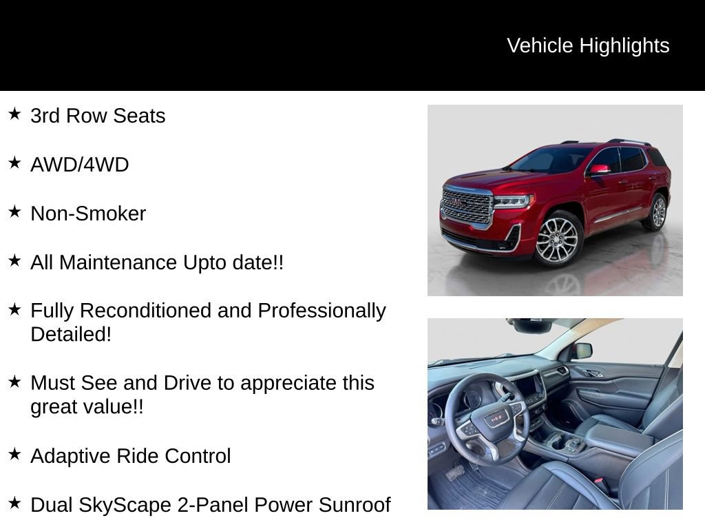 Used 2023 GMC Acadia Denali w/ Denali Ultimate Package image 26