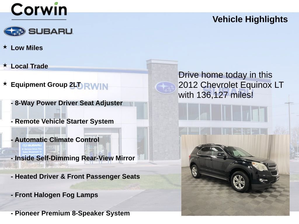 Used 2012 Chevrolet Equinox LT image 6