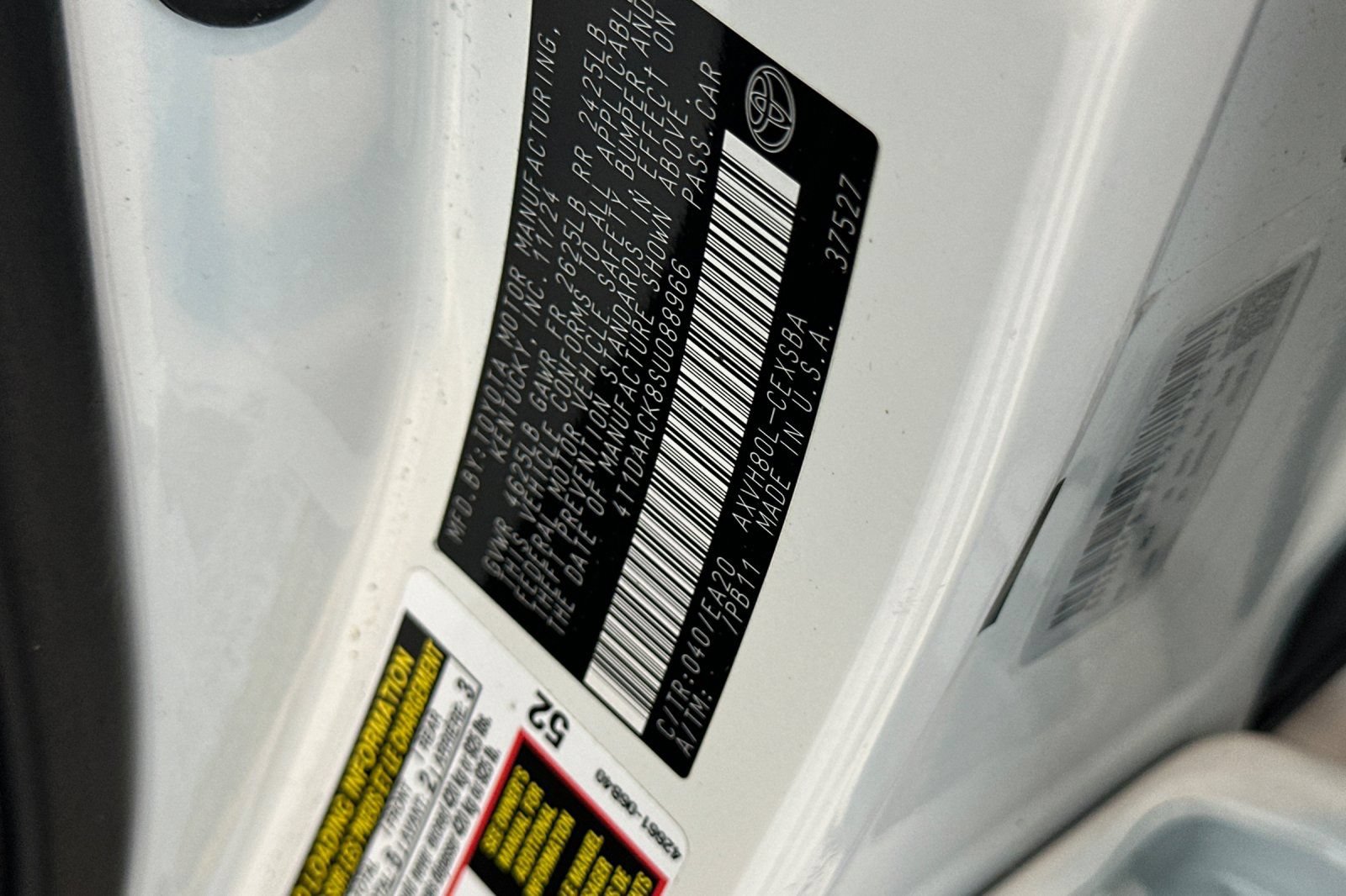 Certified 2025 Toyota Camry SE FWD image 27
