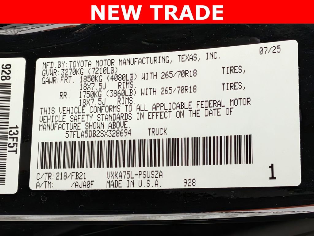 Used 2025 Toyota Tundra SR5 AWD/4WD image 31