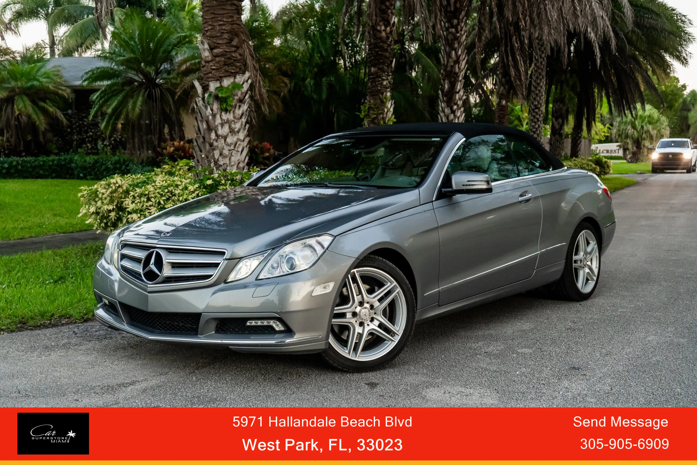 Used 2011 Mercedes-Benz E 350 Cabriolet w/ Premium 2 Pkg image 1