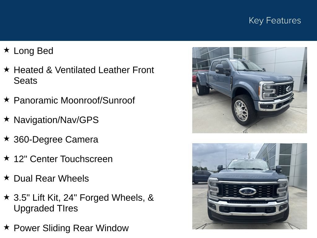 Used 2023 Ford F450 Lariat w/ Lariat Ultimate Package AWD/4WD image 35