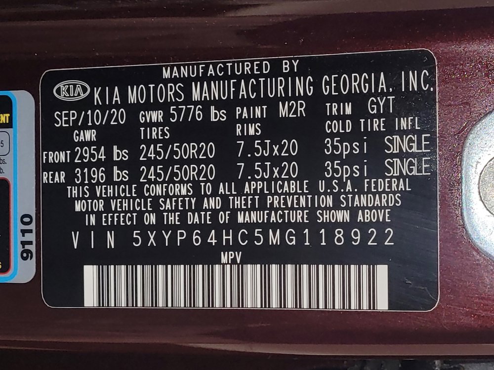 Used 2021 Kia Telluride S FWD image 33