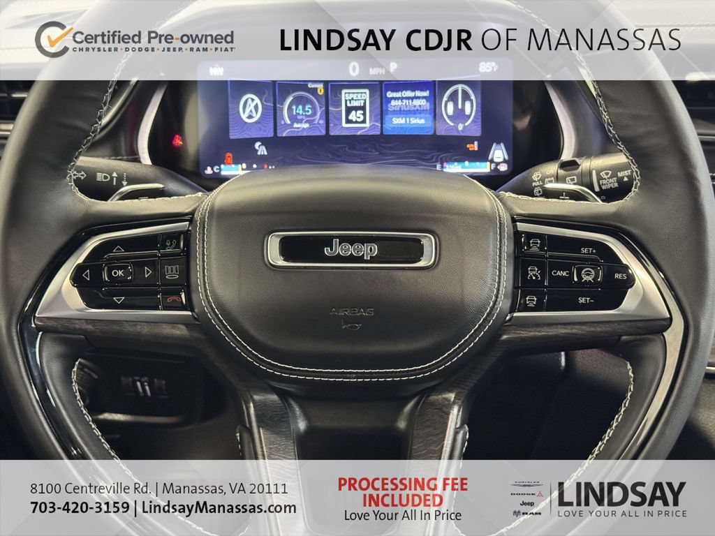 Used 2025 Jeep Grand Cherokee L Overland w/ Advanced Protech Group III AWD/4WD image 25