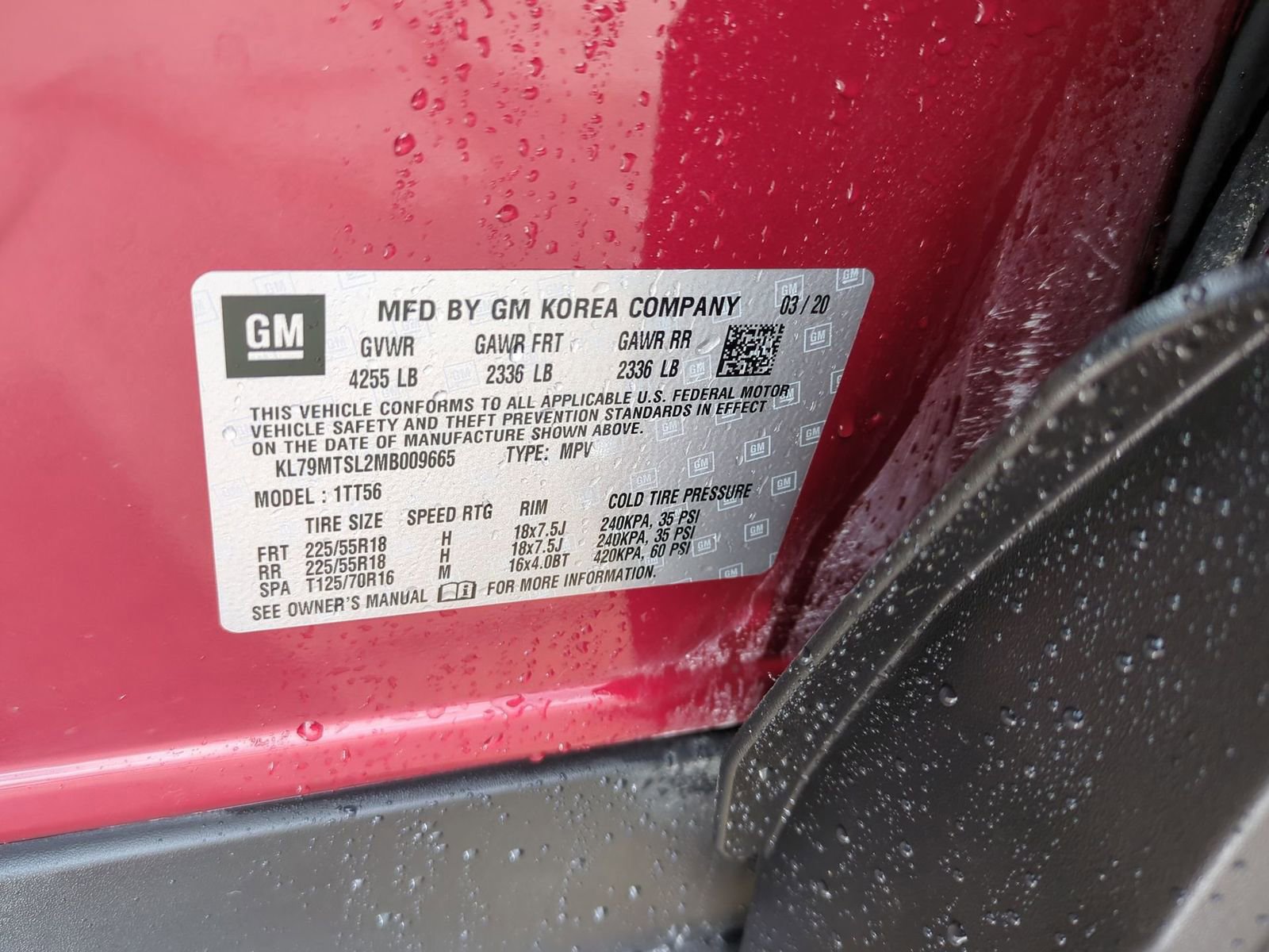 Used 2021 Chevrolet TrailBlazer RS w/ Technology Package image 75