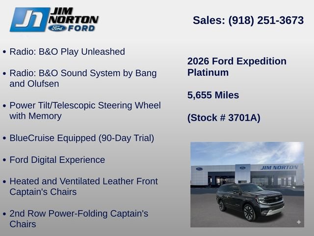 Used 2026 Ford Expedition Platinum w/ Driver's Package AWD/4WD image 31