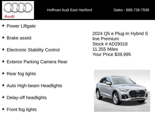 Certified 2024 Audi Q5 e Premium AWD/4WD image 36