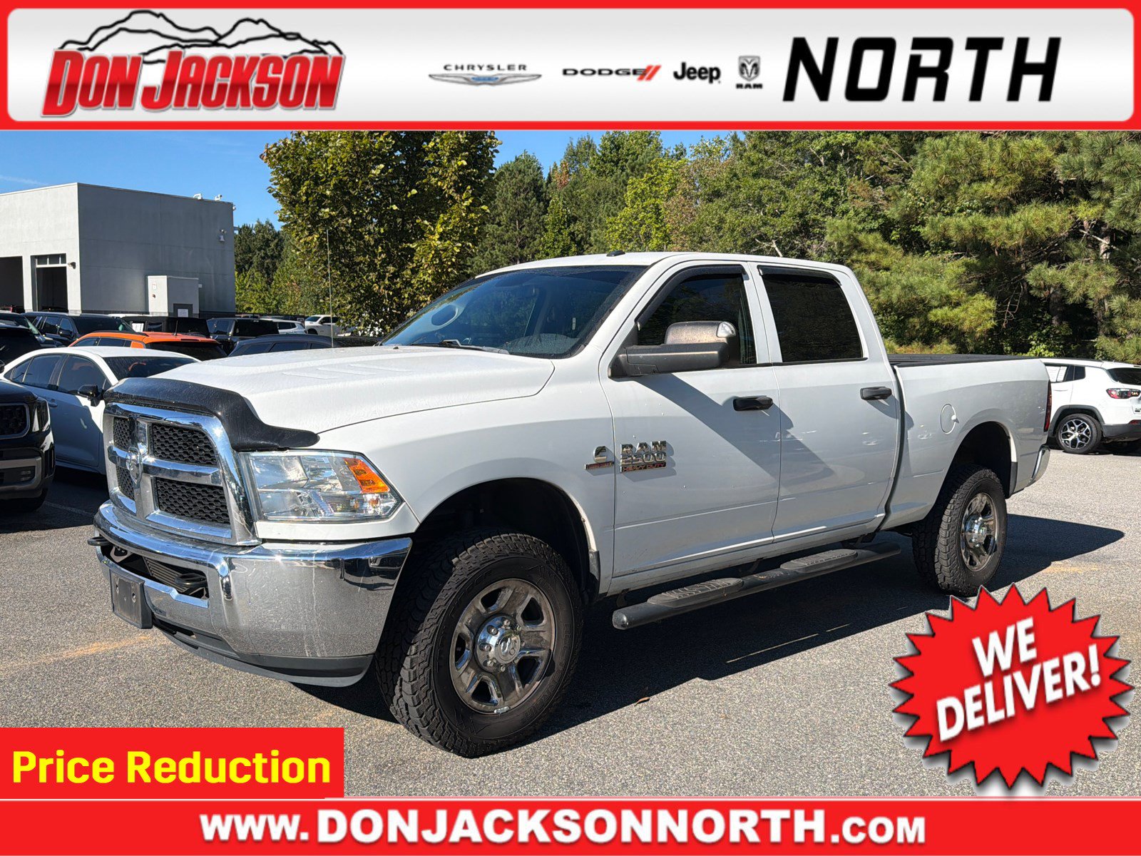 Used 2018 RAM 2500 Tradesman w/ Chrome Appearance Group