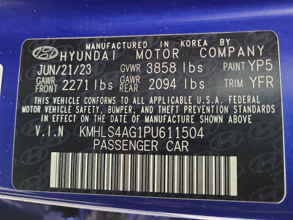 Used 2023 Hyundai Elantra SEL w/ Convenience Package FWD image 33