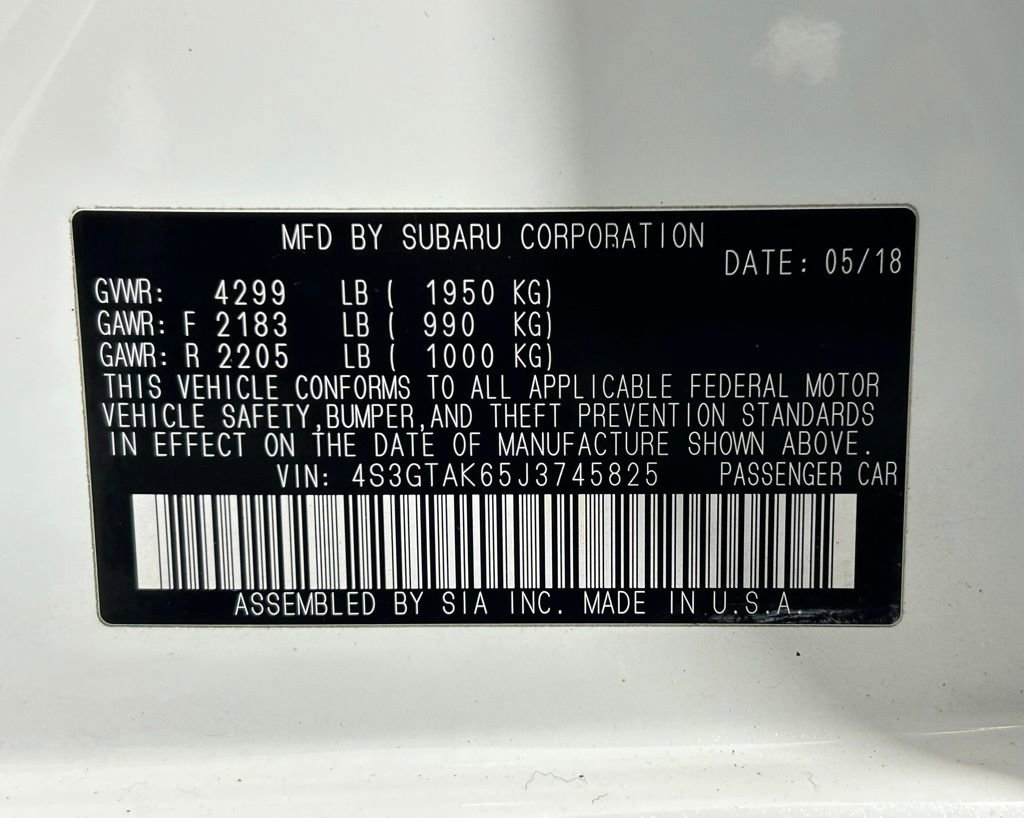 Used 2018 Subaru Impreza 2.0i Sport image 37