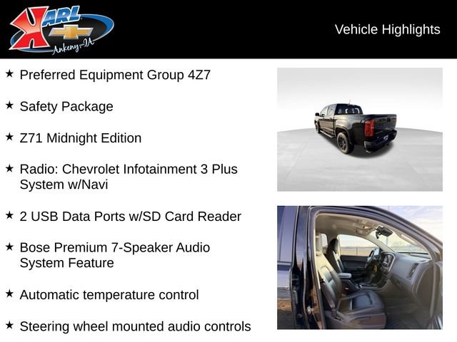 Used 2021 Chevrolet Colorado Z71 w/ Z71 Midnight Edition video 2
