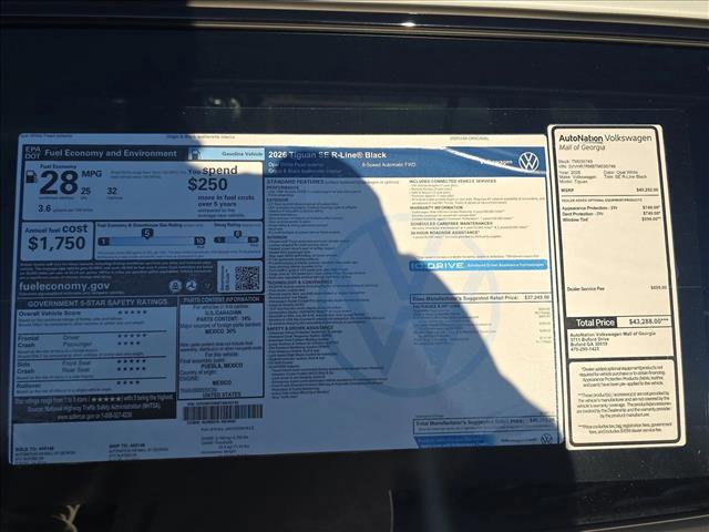 New 2026 Volkswagen Tiguan SE R-Line image 18