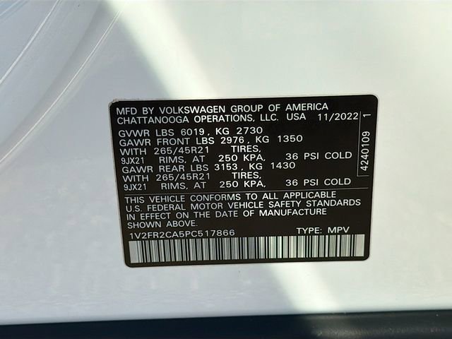Used 2023 Volkswagen Atlas SEL Premium image 45