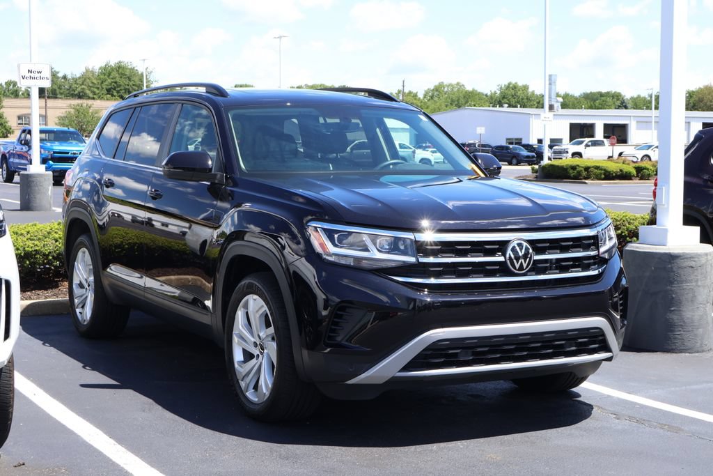 Used 2021 Volkswagen Atlas SE AWD/4WD image 3