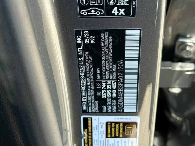 Certified 2023 Mercedes-Benz EQS 580 4MATIC SUV image 38
