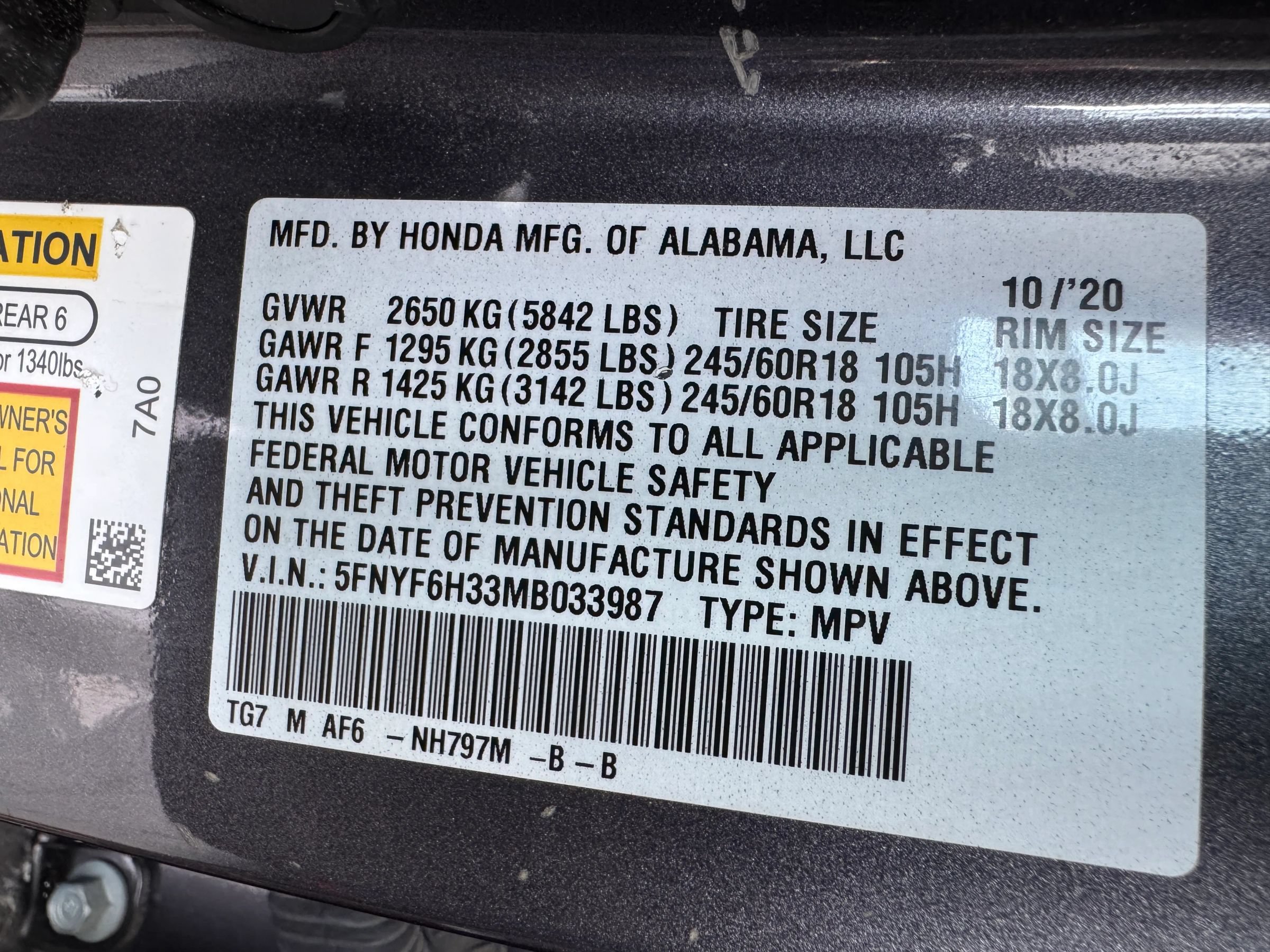 Used 2021 Honda Pilot EX image 36