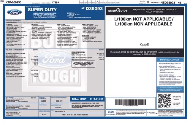 Used 2022 Ford F450 Limited w/ FX4 Off-Road Package image 20