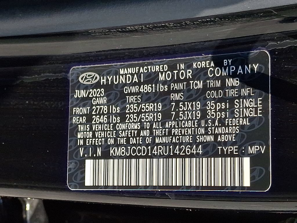 Used 2024 Hyundai Tucson SEL AWD/4WD image 29