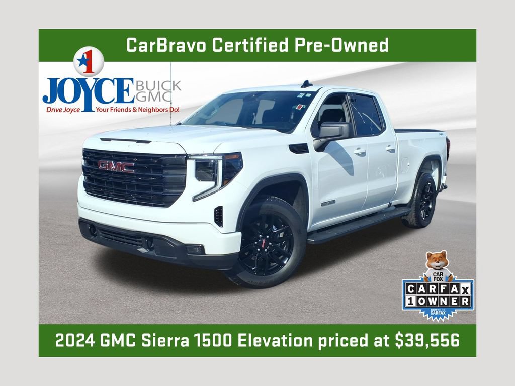Certified 2024 GMC Sierra 1500 Elevation