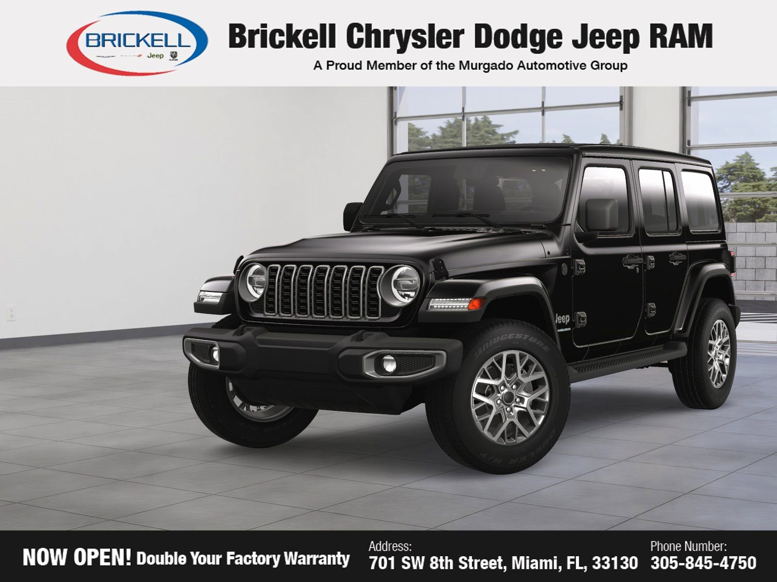 New 2025 Jeep Wrangler Sahara w/ Safety Group