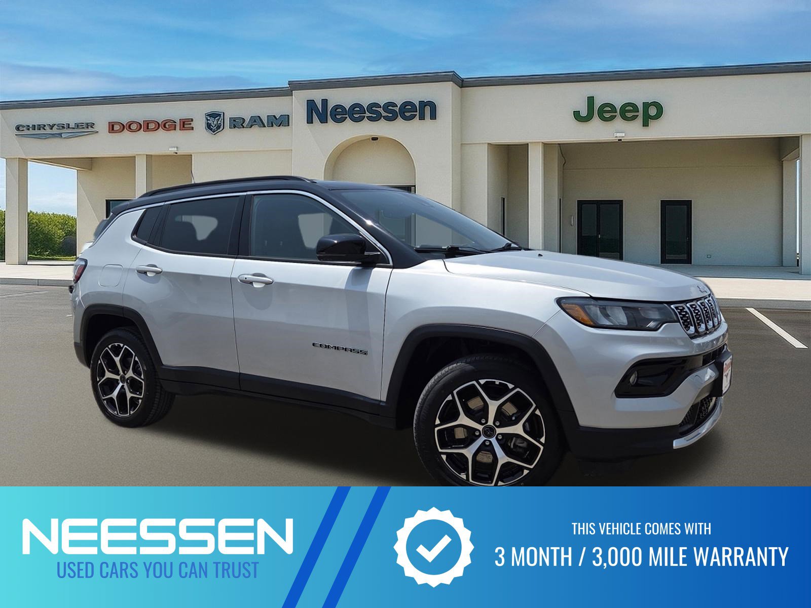 Used 2025 Jeep Compass Limited AWD/4WD image 1