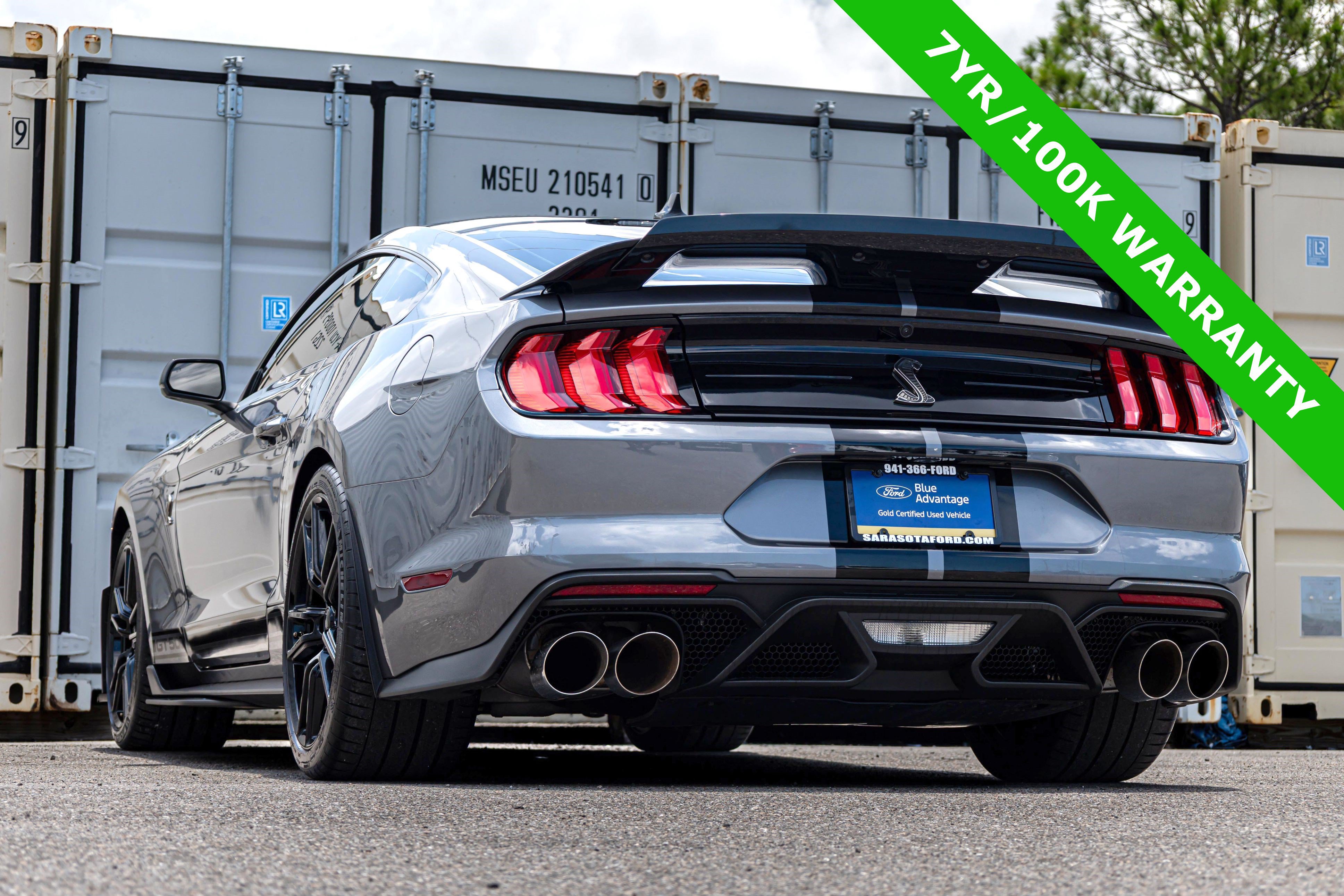 Certified 2021 Ford Mustang Shelby GT500 w/ Technology Package RWD image 5