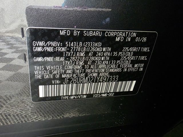 New 2026 Subaru Outback Wilderness image 39