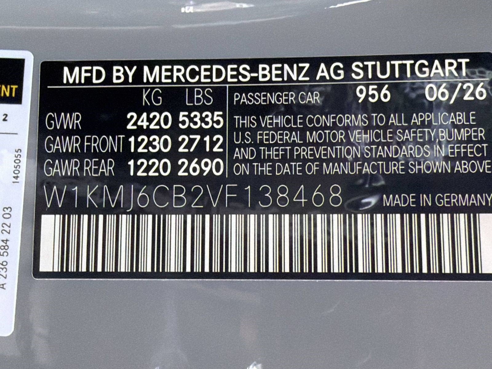 New 2027 Mercedes-Benz CLE 53 AMG 4MATIC Coupe image 24