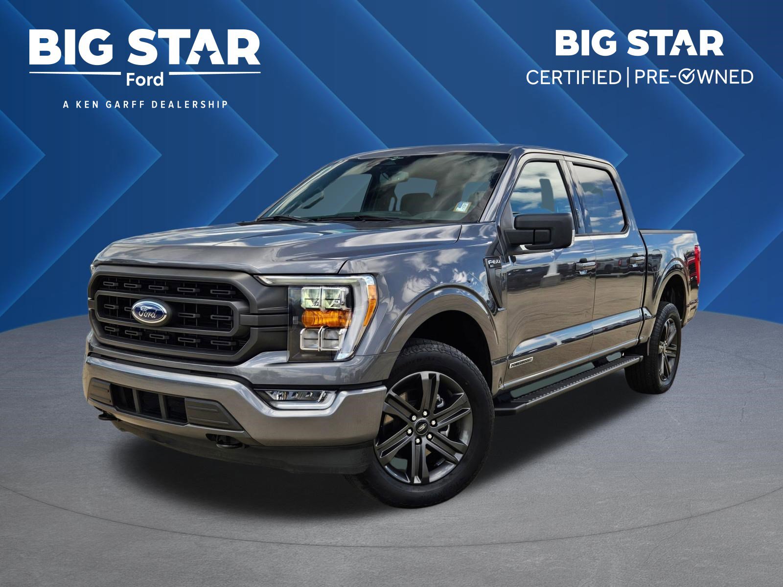 Used 2023 Ford F150 XLT w/ Equipment Group 302A High AWD/4WD image 1