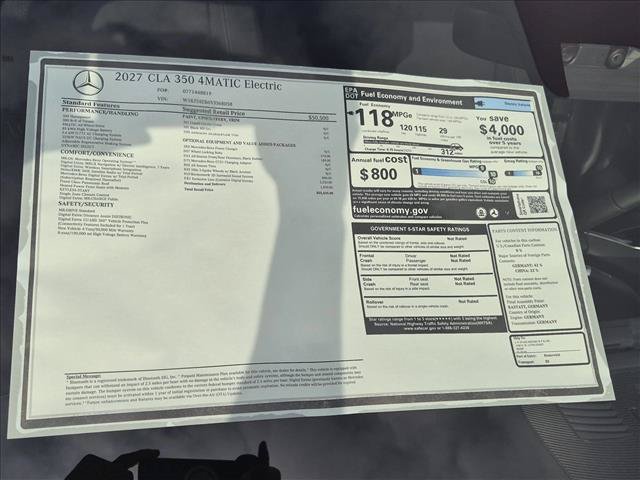 New 2027 Mercedes-Benz CLA 350 image 16