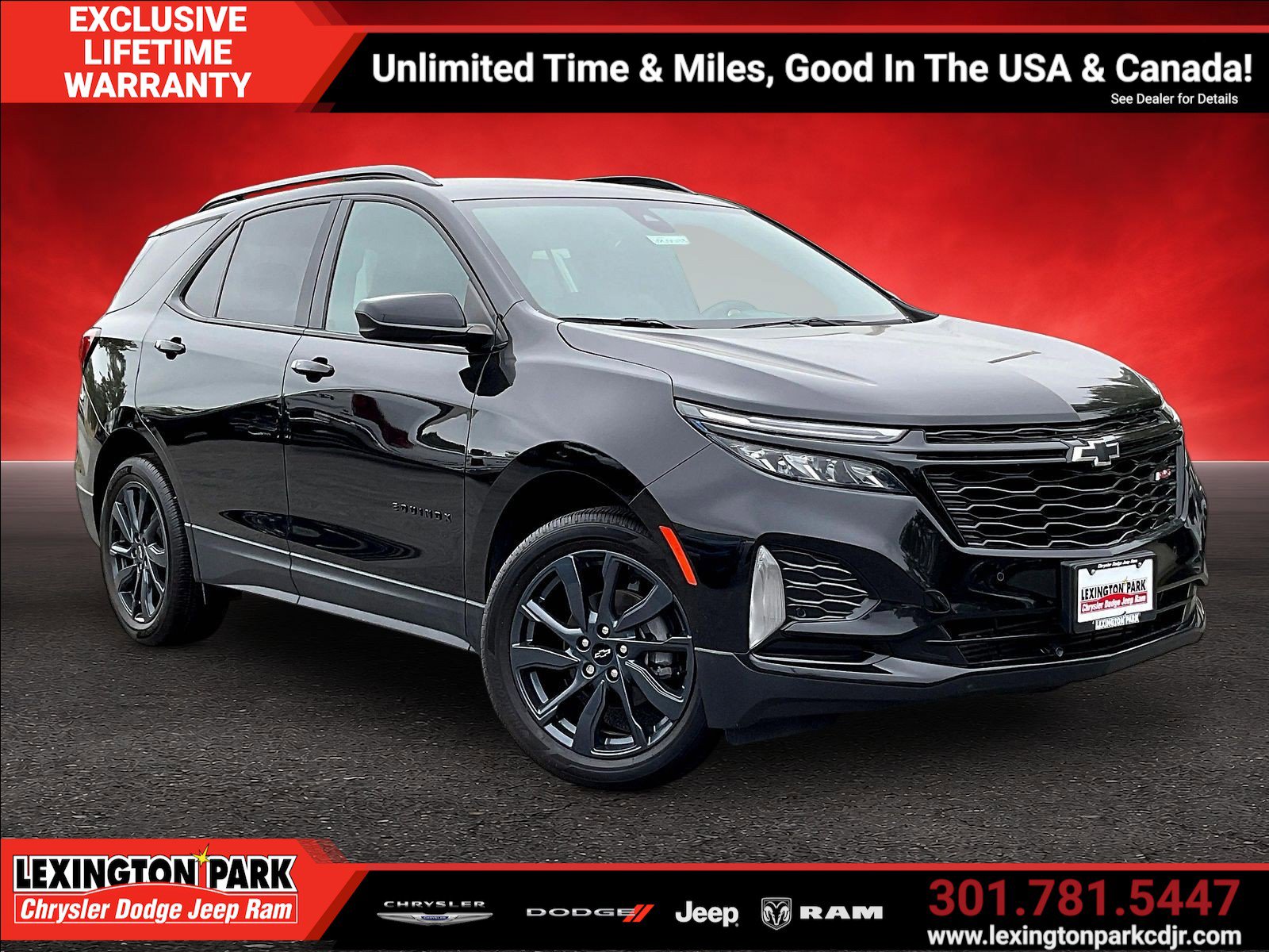 Used 2024 Chevrolet Equinox RS AWD/4WD image 1