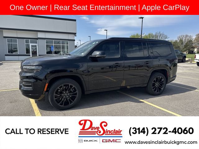 Used 2024 Jeep Grand Wagoneer Series III w/ Rear Seat Video Group 1 AWD/4WD image 1