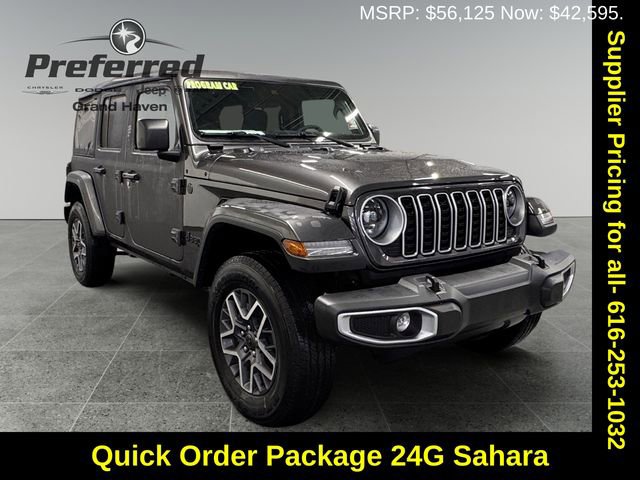 New 2025 Jeep Wrangler Sahara image 1