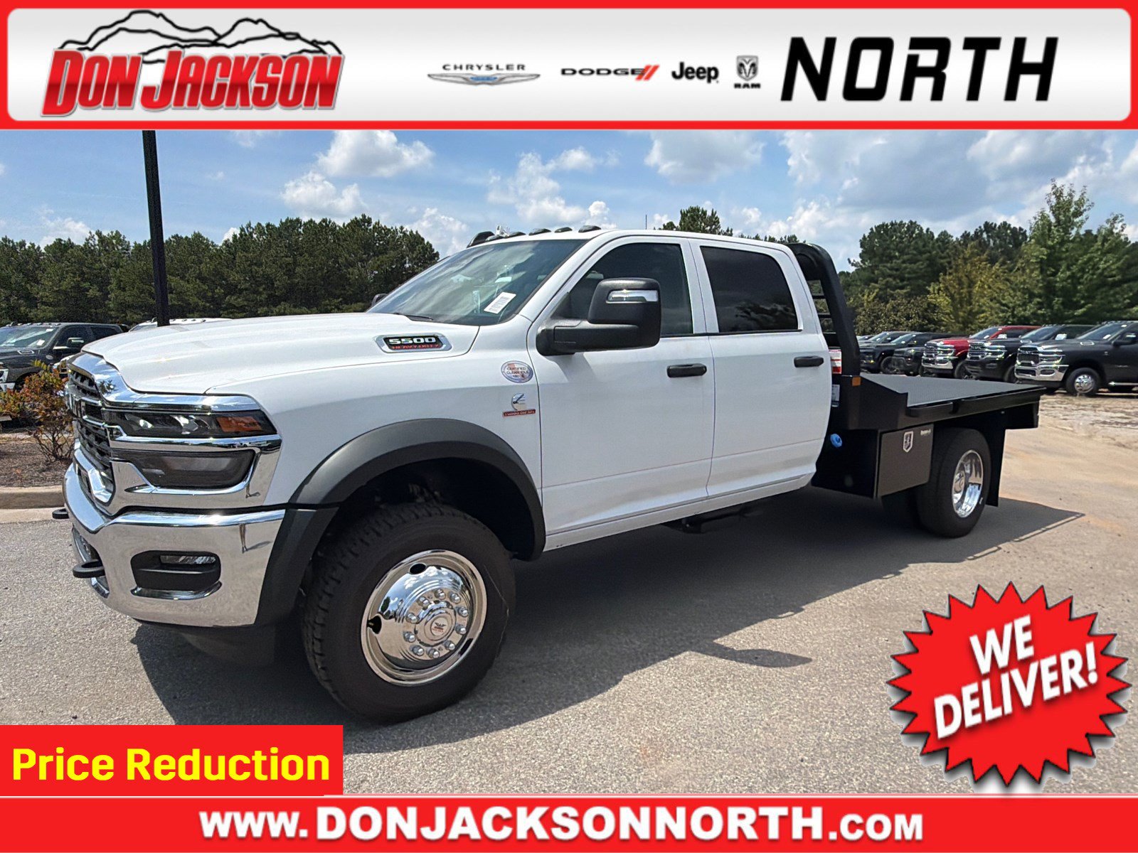 New 2026 RAM 5500 Tradesman w/ Chrome Appearance Group