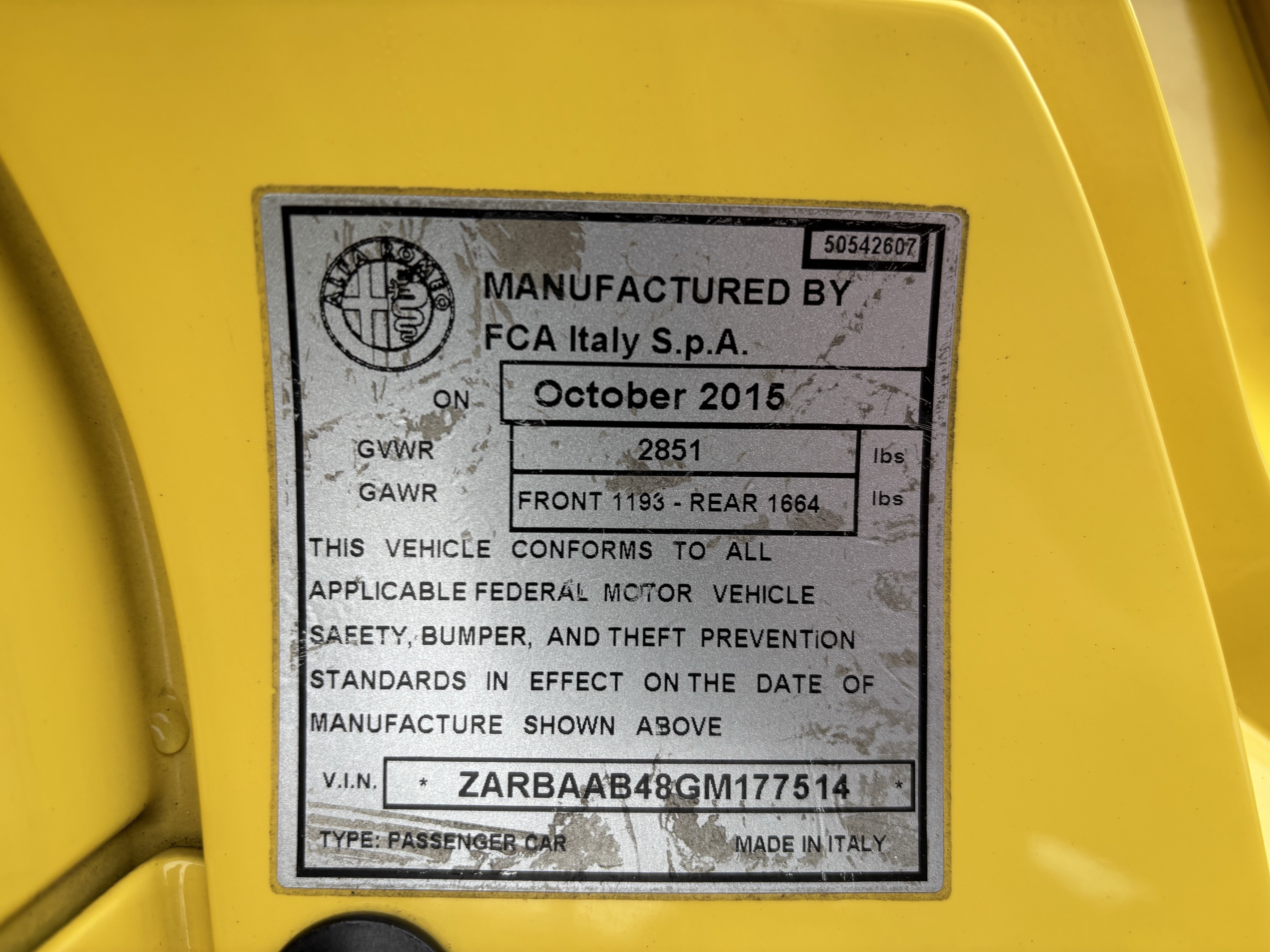 Used 2016 Alfa Romeo 4C Spider RWD image 29